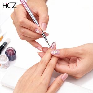 New Design Adjustable-Hair 0-20mm DIY Length Gradient Anti-acetone Acrylic Handle Fine Line Drawing Pens Nail Liner Brush - Product Image 6