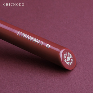 Chichodo Makeup <b>Brushes</b> Animal Hair Blush <b>Brush</b> <b>Round</b> Shape Wooden Handle Natural Hair CP CHLB014 - Product Image 4