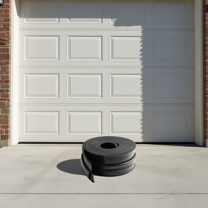 Kit universal de sellos impermeables de PVC para umbral y base de puerta de garaje, 16 pies, para todos los garajes - Product Image 2