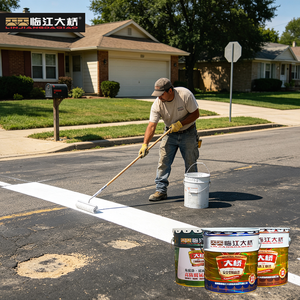 Recubrimiento de Poliuretano Acrílico Alifático de Alta Calidad, Pintura Líquida Impermeable de Bajo Precio para Carreteras - Product Image 1
