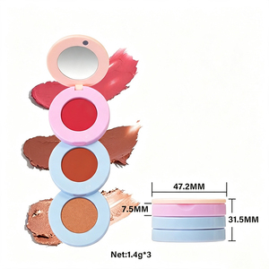 Palette <span class=keywords><strong>3</strong></span> en 1 Twist Box Blush Bronzer Highlighter Mat et Scintillant pour Voyage - Product Image 2