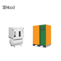 200 L 300 L 400 L 500 L Compresseur d'air industriel électrique rotatif à vis Compresseur d'air intégré 4 en 1 Sécheur d'air combiné