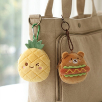 Porte-monnaie porte-clés en alliage de zinc écologique, motif cochon d'Inde de dessin animé mignon, mini sac de rangement pour écouteurs style Ins, cadeau pour étudiant