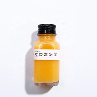 Mocalge — Mini bouteilles en verre 60ml, 2 onces, carrés, françaises, 2 onces, livraison gratuite