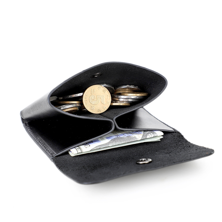 Оптовая продажа, мужские бумажники с пуговицами и кредитными картами, кошельки из натуральной кожи на заказ, портмоне