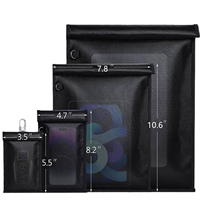 Pochette de sac de cage de Faraday antivol-Pochette de blocage de signal étanche et ignifuge pour ordinateur portable, tablette, téléphone, clé de voiture