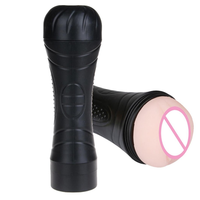 Fabrikneuer intelligenter Taschenlampen-Spielzeugflieger, vibrierender elektrischer Taschenlampen-Automatik-Masturbator aus Silikon für Männer