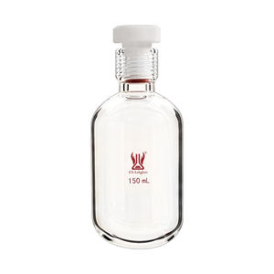 CS Labglass Laboratoriumglaswerk Borosilicaatglas Dikwandige Drukfles PTFE Schroefplug Drukbestendige Buis OEM - Product Image 1