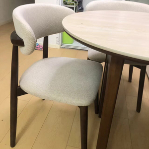 <span class=keywords><strong>Sedie</strong></span> Moderne in <span class=keywords><strong>Tessuto</strong></span> Stile Nordico, <span class=keywords><strong>Sedie</strong></span> <span class=keywords><strong>da</strong></span> <span class=keywords><strong>Pranzo</strong></span> con Schienale in Legno Massello per Soggiorno - Product Image 2