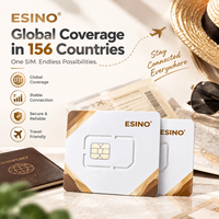 ESINO IoT Couverture mondiale 156 pays Communication de données M2M pour appareils intelligents