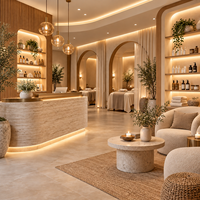 Mobilier sur mesure pour salles de soins en salons de beauté, design d'intérieur pour spas et cliniques esthétiques