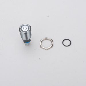 Xe Máy đẩy nút chuyển đổi đẩy nút chiếu sáng tự thiết lập lại/tự khóa hjs25a 25mm kim loại nút nhấn - Product Image 6