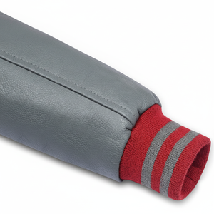 2025ใหม่แจ็กเก็ตเบสบอลหนังนิ่มสำหรับผู้ชายวินเทจแท้สีน้ำตาลผอมพอดีตัว - Product Image 1