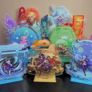 Soporte de Acrílico Personalizado OEM/ODM de Personajes de <span class=keywords><strong>Genshin</strong></span> Impact, Figura de Acrílico de <span class=keywords><strong>Genshin</strong></span> Impact para Escritorio, Soporte de Personaje de <span class=keywords><strong>Genshin</strong></span> Neuvill - Product Image 4