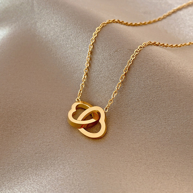 Fashion 18k Gold Plated Stainless Steel Jewelry for Wholesale N2305025