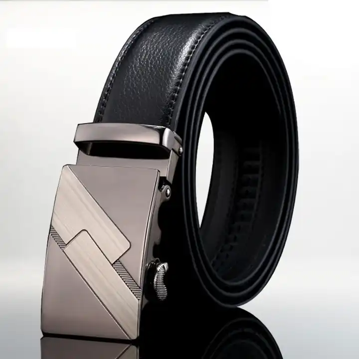 Leather Automatic Buckles, Leather Waistband Belt