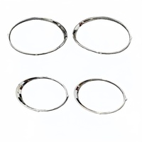 Anneaux de phares électroplaqués / Anneaux de garniture pour Bentley Flying Spur et Continental GT 2010-2017 W3807823C3W3807824C3W38078333
