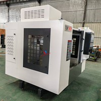 Centro de Mecanizado Vertical de Alta Precisión VMC650, Husillo BT40, Control GSK, 4 Ejes Automáticos, Alta Velocidad, Alta Seguridad, Ahorro de Energía