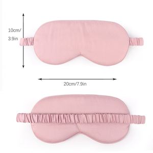 Custom Stain Silk Pillowcase Shower Cap Curler Hair Ring Portable Sleep Eye Mask Sets - Product Image 2