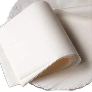 Papier sulfurisé blanc enduit de silicone, résistant à la graisse et à l'huile, pré-découpé pour la cuisson du pain, des gâteaux et des biscuits - Product Image 1