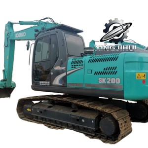 Kobelco 200-8 Used Excavator Original Japan Brand 20 Ton Rubber <b>Tracked</b> Large-Sized 2023 Model 1.0m Bucket Engine-Powered <b>Pump</b> - Product Image 1