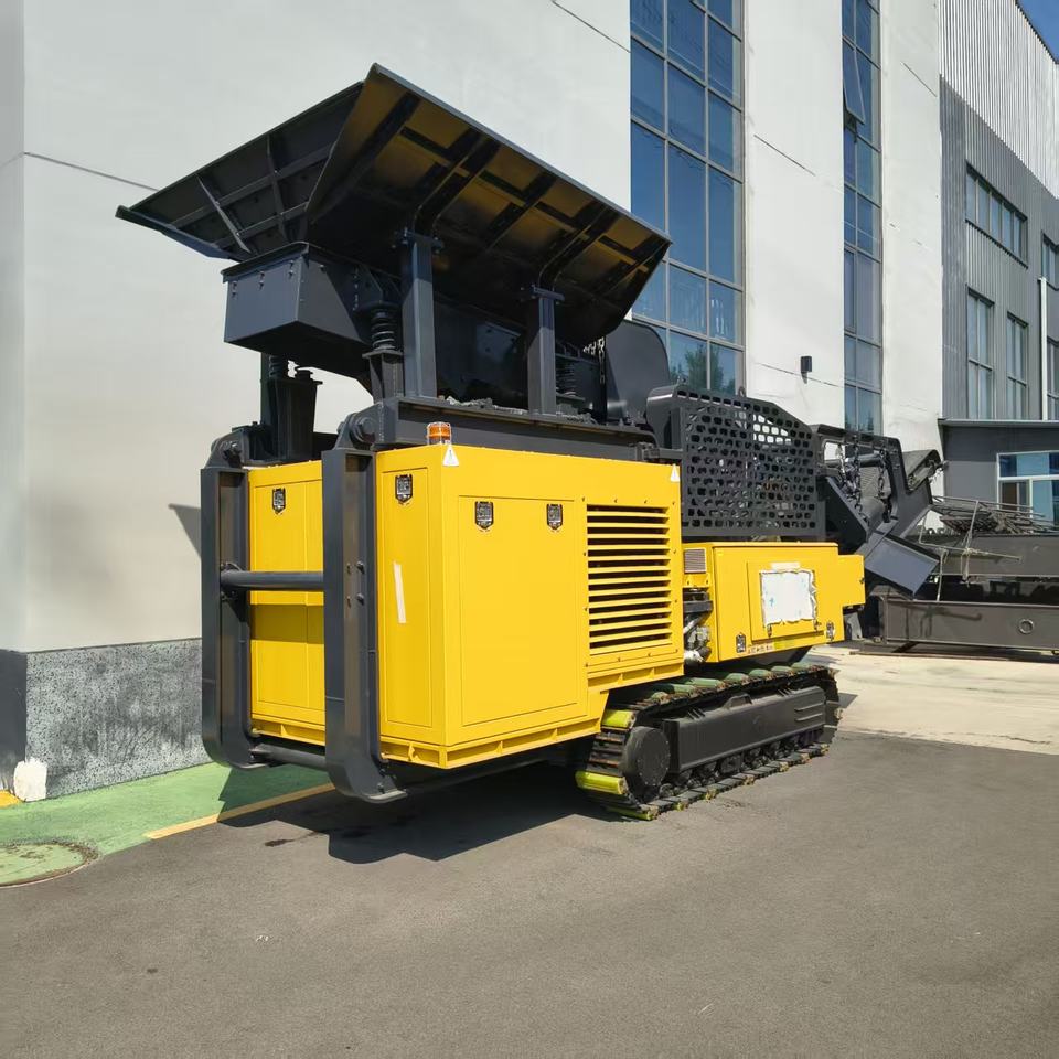 Heavy Duty Diesel Electric Mobile Crusher Mobile Jaw Crusher Crawler ...