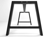 Étude en métal c tables cadre en métal de support de cadre de tables