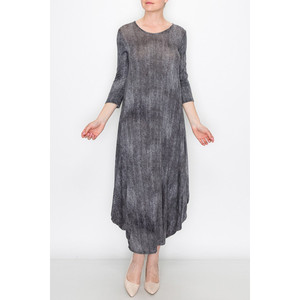 ชุดเดรสทรงบอลลูน - ลายมัดย้อม - Product Image 1