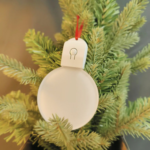 Ornements <span class=keywords><strong>de</strong></span> Noël en acrylique à sublimation <span class=keywords><strong>avec</strong></span> lumière LED, personnalisables <span class=keywords><strong>avec</strong></span> <span class=keywords><strong>photo</strong></span> et nom, décorations <span class=keywords><strong>de</strong></span> Noël, cadeau familial - Product Image 1