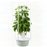 Système de culture commercial pour plantes, tour aéroponique de jardin, tour hydroponique verticale pour légumes