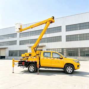Camion de travail en hauteur FOTON hybride télécommandé avec nacelle isolée pour la réparation électrique - Product Image 3