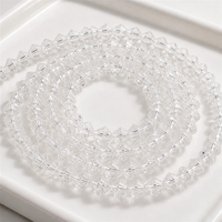 Ruban de garniture pour vêtements en résine époxy de 4 mm, poli, élégant, écologique, durable, transparent comme du cristal, à double pointe, facetté, pour broderie et couture