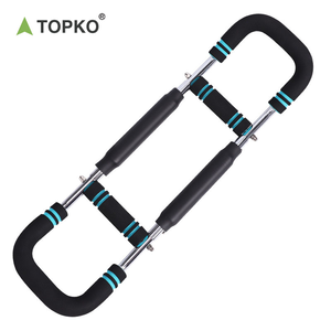 TOPKO portatile rinforzante potere Twister Bar resistenza regolabile casa palestra ufficio Outdoor allenamento sicuro per il braccio <span class=keywords><strong>petto</strong></span> esercizio - Product Image 5
