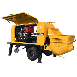 Bán Hot Giao hàng di động máy BƠM BÊ TÔNG DIESEL Trailer Máy BƠM BÊ TÔNG cho xây dựng - Product Image 3