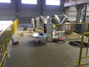 Chứng nhận CE thép không gỉ 304 khô bột Máy xay sinh tố V hình dạng năng động Mixer cho bột trộn máy - Product Image 4