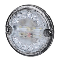 Feux arrière combinés ronds à LED de 95 mm avec ECE R6 R7 R23 R38 R10