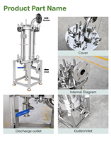 Filtre magnétique liquide en acier inoxydable 304 de qualité alimentaire 14000GS, séparateur pour équipements de filtration chimique, de boissons et d'eau