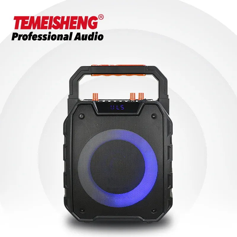 Temeisheng equipo de sonido Super Bass batería recargable bluetooth-tws caja de altavoz al aire libre inalámbrico BT fiesta altavoz