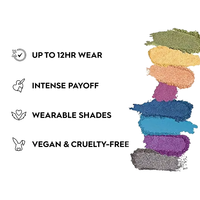 Échantillon Gratuit – Nouvelle Palette de Fards à Paupières 8 Couleurs Effet Nacré Rose Scintillant pour Fards à Paupières Pailletés Intenses