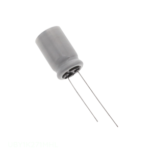 Distributeur agréé UBY1K271MHL Condensateur traversant 270 uF CAP ALUM 270UF 20% 80V RADIAL TH - Product Image 1
