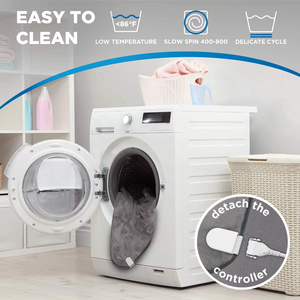 <span class=keywords><strong>Almohadilla</strong></span> Eléctrica Ortopédica de Franela para Hombro con Calefacción PTC, Uso Doméstico en Invierno, Control Remoto, Termostato Ajustable - Product Image 4