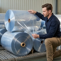 Film rétractable en PVC de qualité industrielle pour l'emballage de produits électroniques