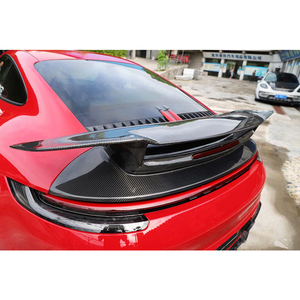 Aileron arrière 911 tout carbone 2019-2025, pièces de modification de qualité compétitive, léger, amélioré et adapté pour 992 - Product Image 5