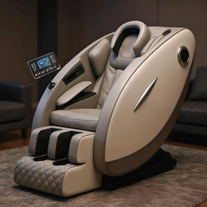 Fauteuil de <span class=keywords><strong>massage</strong></span> domestique intelligent avec commande vocale, fonction de minuterie, compresse chaude et vibration pour <span class=keywords><strong>massage</strong></span> corporel <span class=keywords><strong>complet</strong></span>, idéal pour le salon - Product Image 3