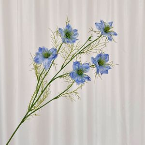 Flor Artificial de Seda de Diseño Moderno, Hierba de Semillas Negras, Rama Larga, Ecológica, Decoración para Ventanas del Hogar - Product Image 6