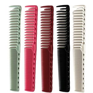 Spazzola da Taglio per Barbiere Antistatica Districante Professionale da Salone Strumenti per Acconciatura e Cura dei Capelli <span class=keywords><strong>5</strong></span> Colori 332 Pettini Professionali per Capelli - Product Image 1