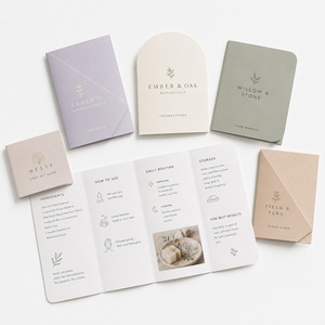 พิมพ์แผ่นพับการศึกษาแบบกำหนดเอง ปกนูนแบบพกพา กระดาษพรีเมียม - Product Image 1