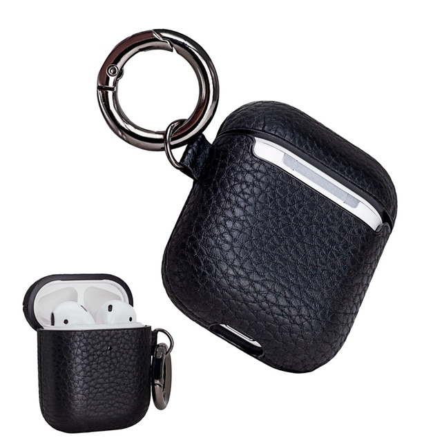 Luxury Shock-proof Rechargeable Wireless Protective Earphone Leather case for airpods Pro