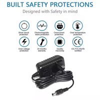 Adaptateur secteur AC DC 12V 9V 5V 3A 2A 1.5A 1A 0.75A 0.5A Dc 5.5*2.1mm Adaptateur d'alimentation
