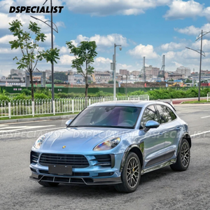 Lèvre de pare-chocs avant en fibre de carbone sèche style CMST pour <span class=keywords><strong>Porsche</strong></span> <span class=keywords><strong>Macan</strong></span> 2019-2021 - Product Image 2